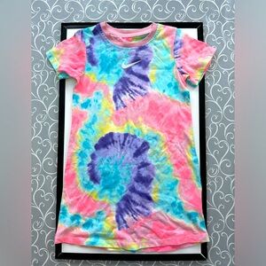 Kids Nike Tie Dye T-Shirt Dress